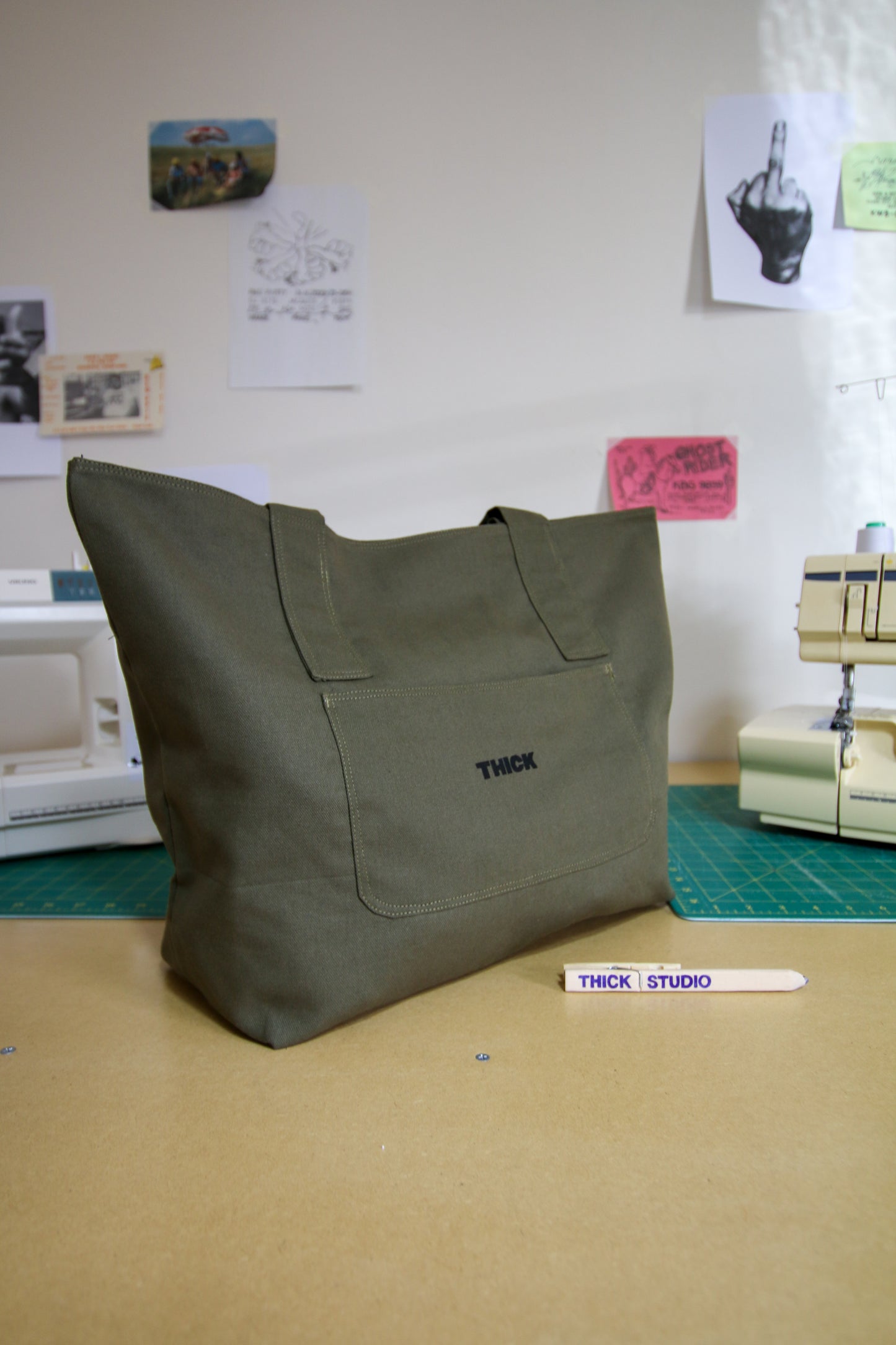THICK - T25 TOTE - ARMY GREEN