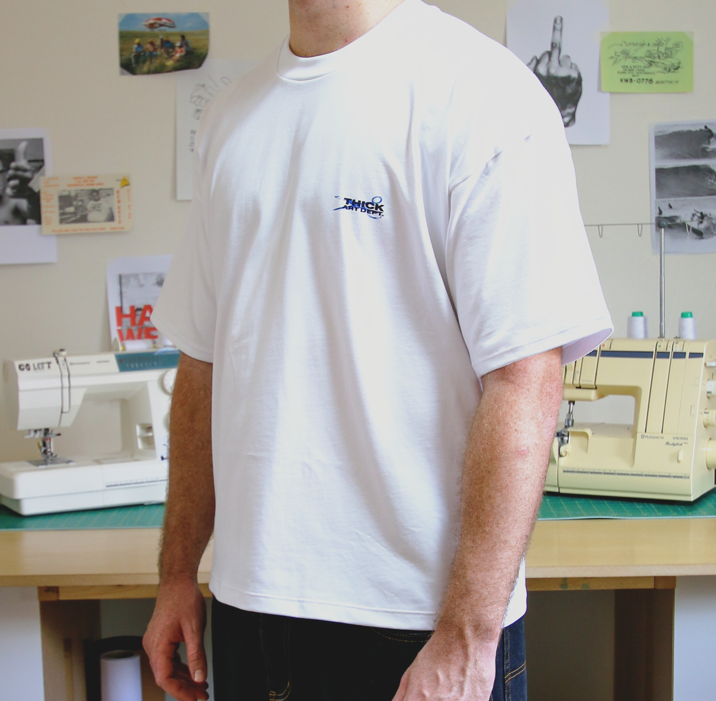 THICK - ART DEPT TEE - WHITE